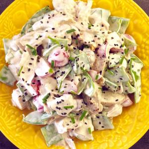 Chicken and Snow Pea Salad_image