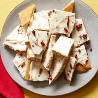 Cashew and White Chocolate Brittle with Sichuan Peppercorns image