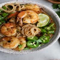 Thai Coconut Curry Shrimp Noodles Recipe_image