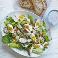 Skinny chicken Caesar salad image