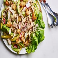 Rotisserie Chicken Salad with Charred Scallion Dressing_image