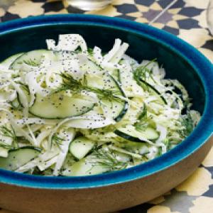 Cabbage, Cucumber & Fennel Salad with Dill Recipe - (4.3/5) image