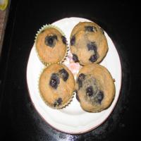 100% Whole Wheat Blueberry Muffins_image