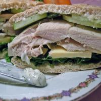 Turkey-Cucumber Dill Sandwiches image