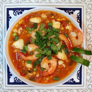 Spicy Tomato, Seafood, and Chorizo Stew_image