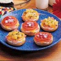 Ham and Cheese Bagels image