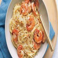 Angel Hair With Spicy Shrimp_image