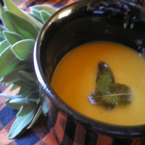 Butternut Squash Soup With Sage_image