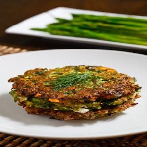 Asparagus and Feta Fritters Recipe_image