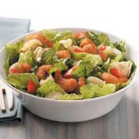 Tortellini-Shrimp Caesar Salad_image