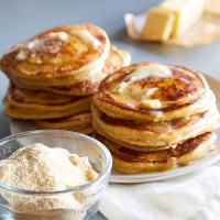 Freshly-Ground Whole Wheat Pancakes_image