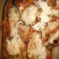 Parmesan Crusted Chicken with Penne Rosa_image