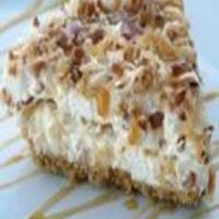 Freezer Caramel Drizzle Pie image