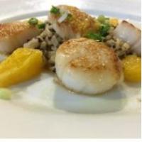 Scallops with Orange Butter Sauce #SundaySupper_image
