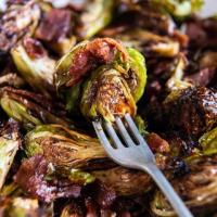 Air Fryer Brussels Sprouts with Bacon_image