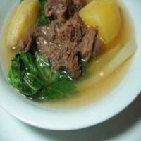 Nilagang Pata/Baka (Filipino Pork/Beef Broth Soup W/ Vegetables_image