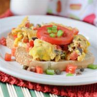Eggs Creole Over Toast image