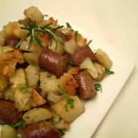 Sausages With Potatoes and Rosemary image