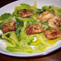 Caesar Salad With Fried Ravioli image