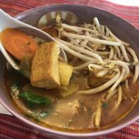 Vietnamese Style Vegetarian Curry Soup image