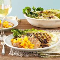 Grilled Pork Chops with Peach Sauce image
