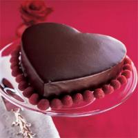 Chocolate Heart Layer Cake with Chocolate-Cinnamon Mousse image