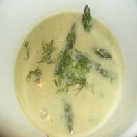 Creamy Asparagus Soup With Fennel_image
