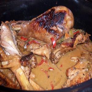 Easy Crock Pot Turkey Legs_image