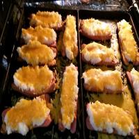 Hot Dogs With Mashed Potatoes image