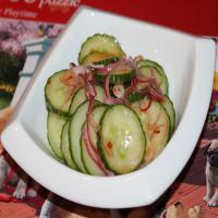 Cucumber Salad With Thai Vinaigrette Dressing_image