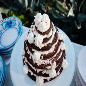 Chocolate Candy Cane Tower image