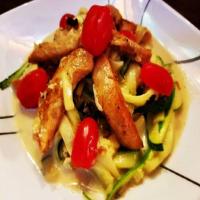 Mike's Epic Zoodle Fettuccine Alfredo with Chicken image