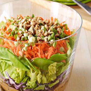 Layered Asian Salad Recipe image