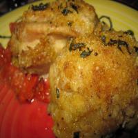 Cheesy Basil-Stuffed Chicken Breasts image