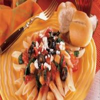 Mediterranean Penne Pasta and Beans image