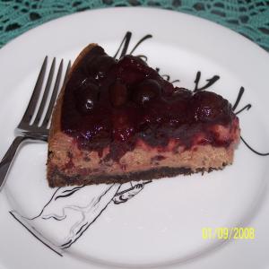 Black Forest Cherry Cheesecake image