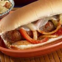 Slow Cooker Italian Sausage Subs_image