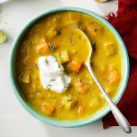 Butternut Squash and Sausage Soup image