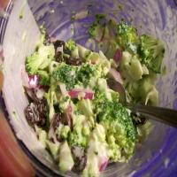 Fresh (That Means Raw) Broccoli Salad image
