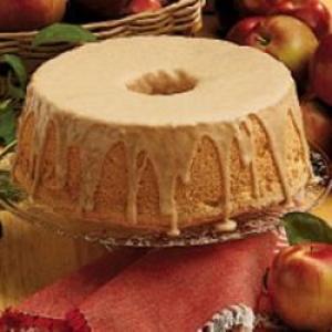 Cinnamon-Apple Angel Food Cake image