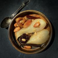 Pears and Dried Fruits in a Tagine_image