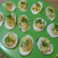 Spicy Lil-Deviled Eggs image