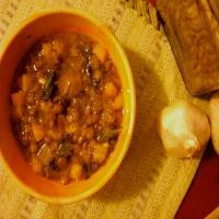 Moroccan Lentil and Kale Stew image