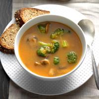 Mushroom & Broccoli Soup image