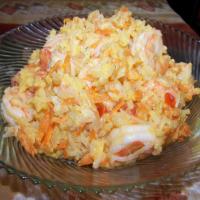 Nigerian Coconut Shrimp Rice image