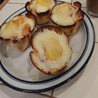 Huevos Rancheros in Muffin Cups image