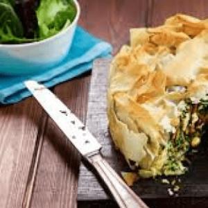 feta and vegetable pie_image