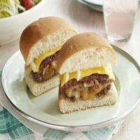 Stuffed Burgers with Bacon, Double Cheese & Onion image