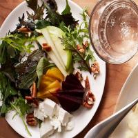 Beet, Apple and Goat Cheese Salad image