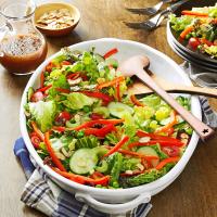 Red & Green Salad with Toasted Almonds image